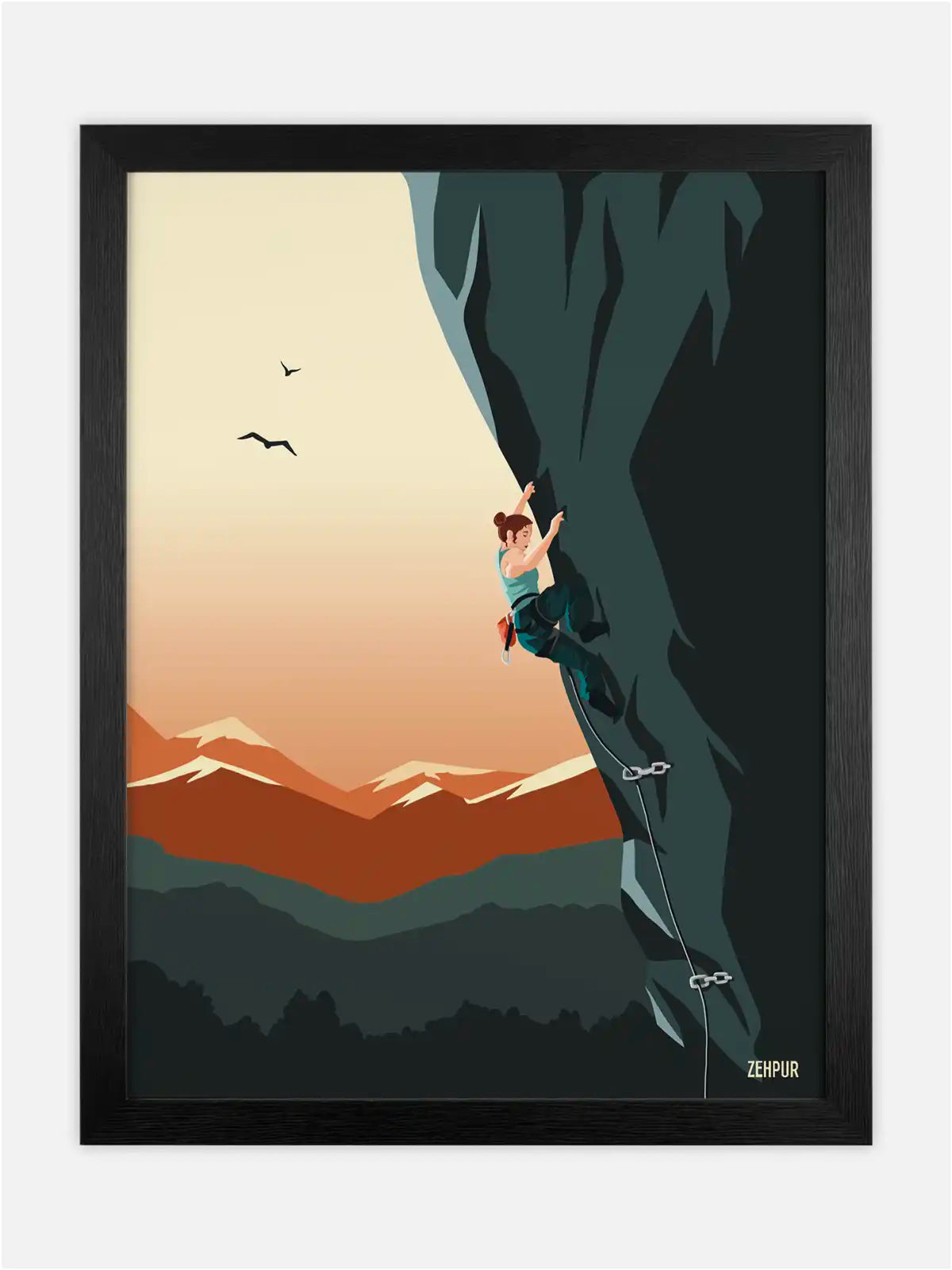Affiche Alpinisme