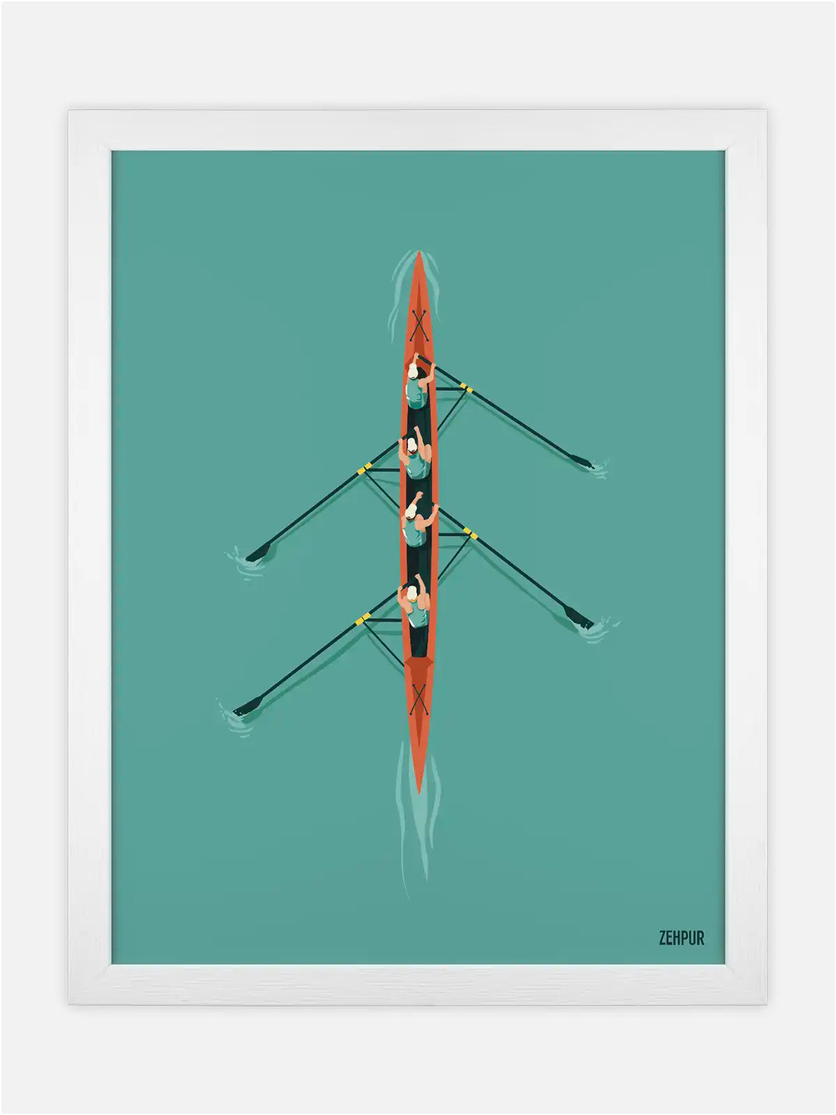 Affiche Aviron