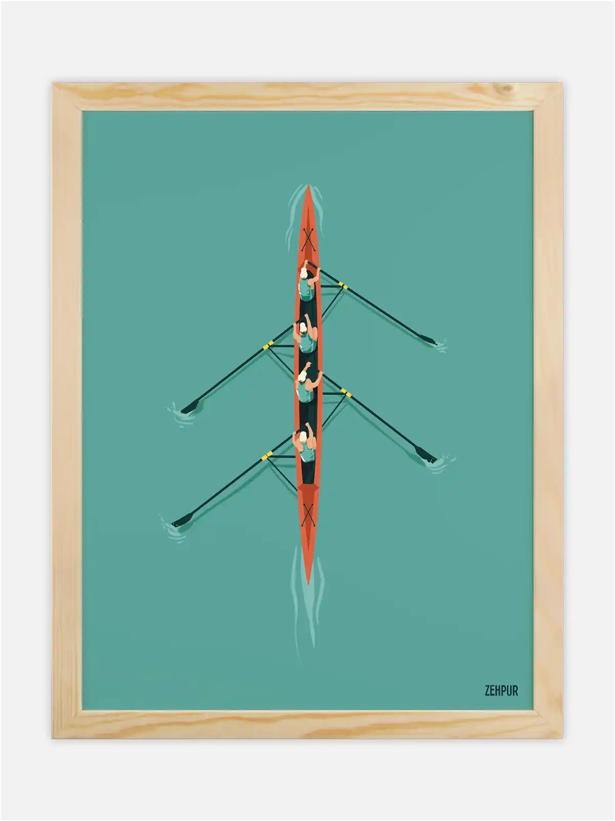 Affiche Aviron