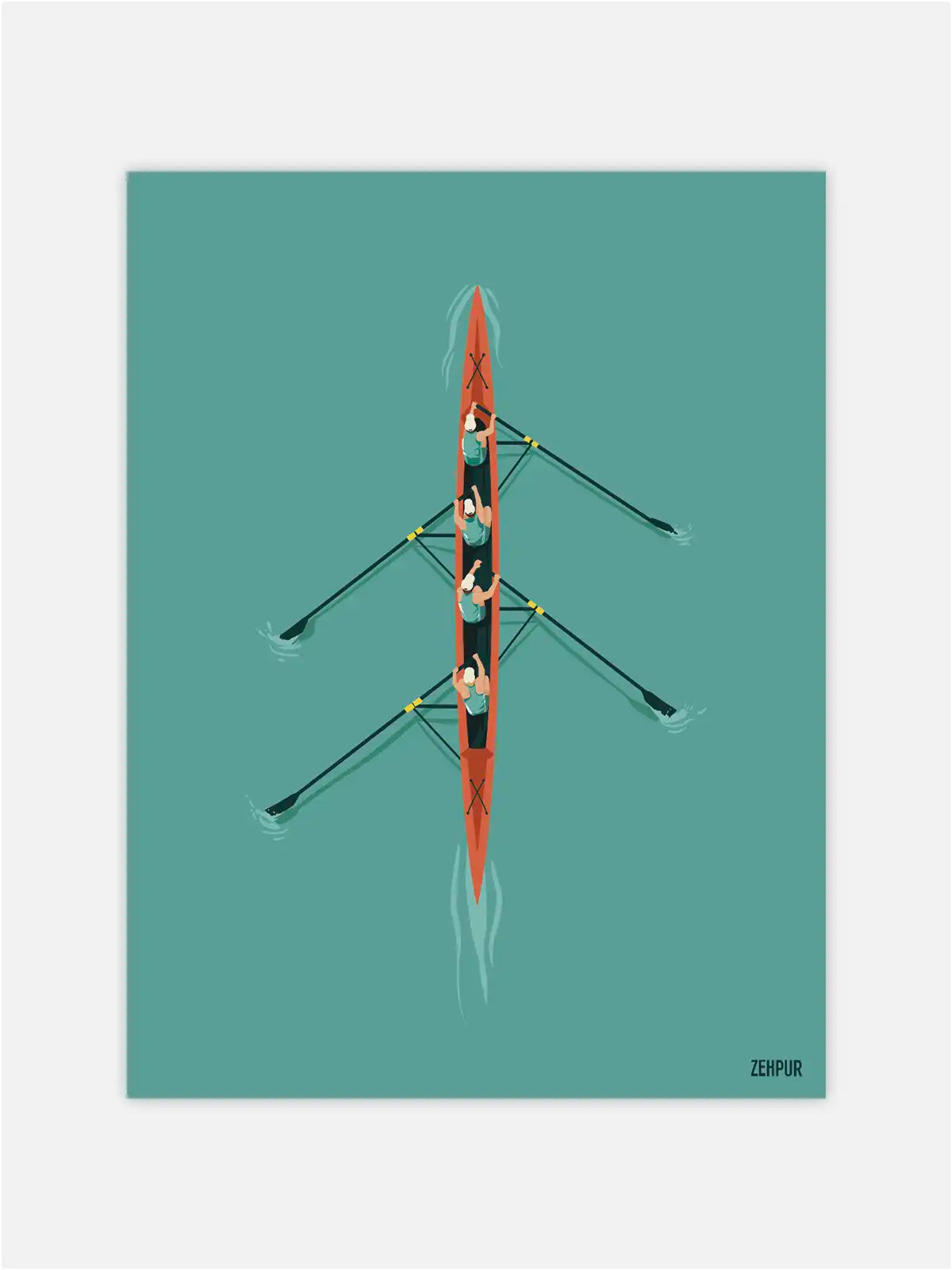 Affiche Aviron