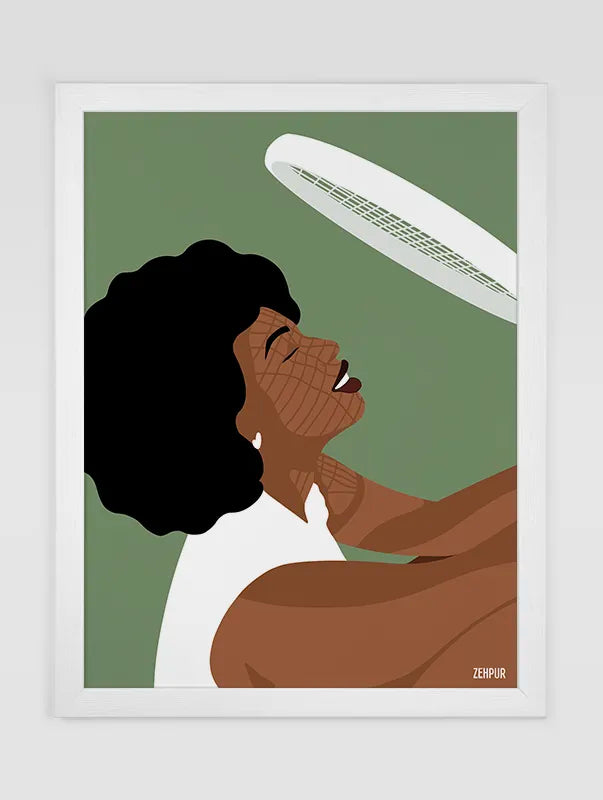 Affiche "Bain de Lumière"
