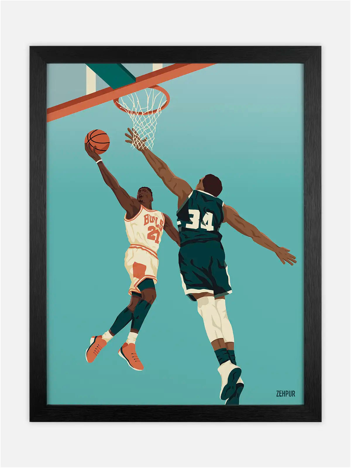 Affiche Basket