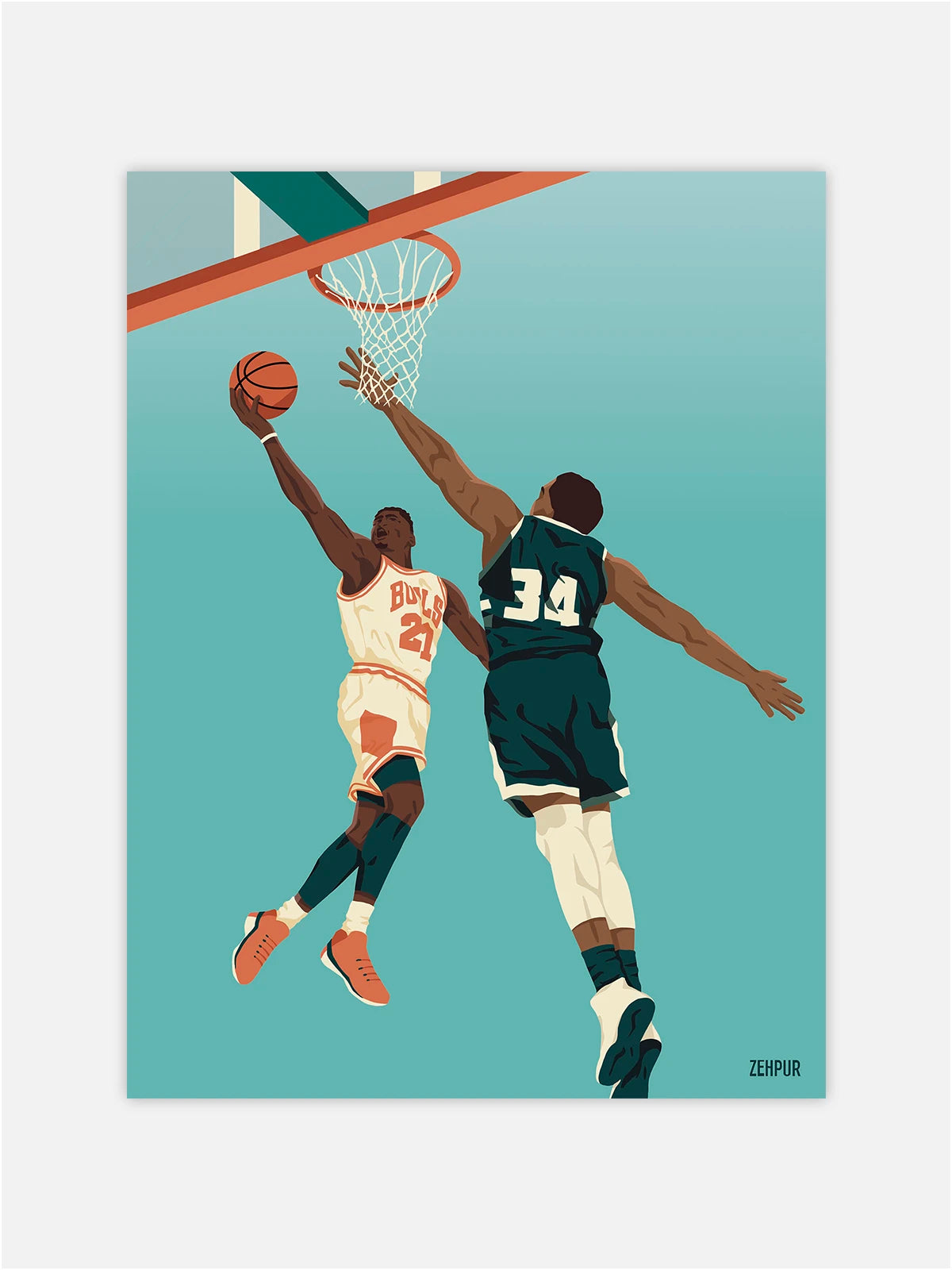Affiche Basket