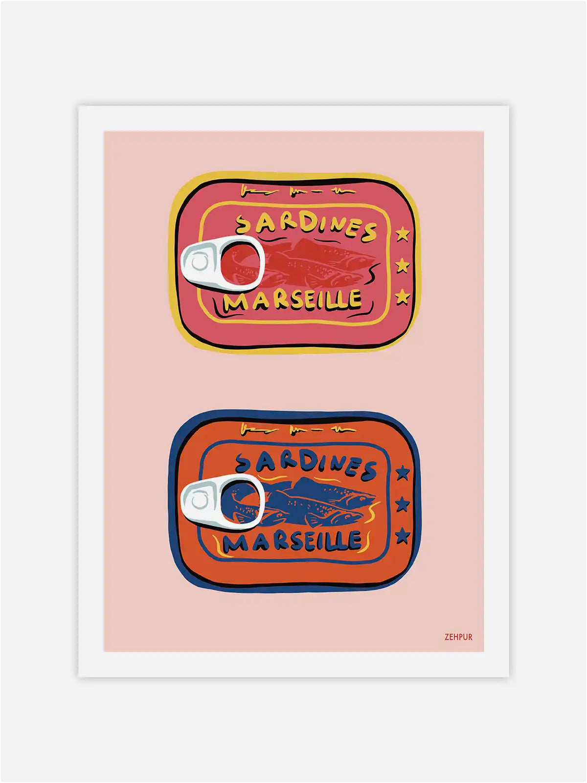 Sardine Marseille poster
