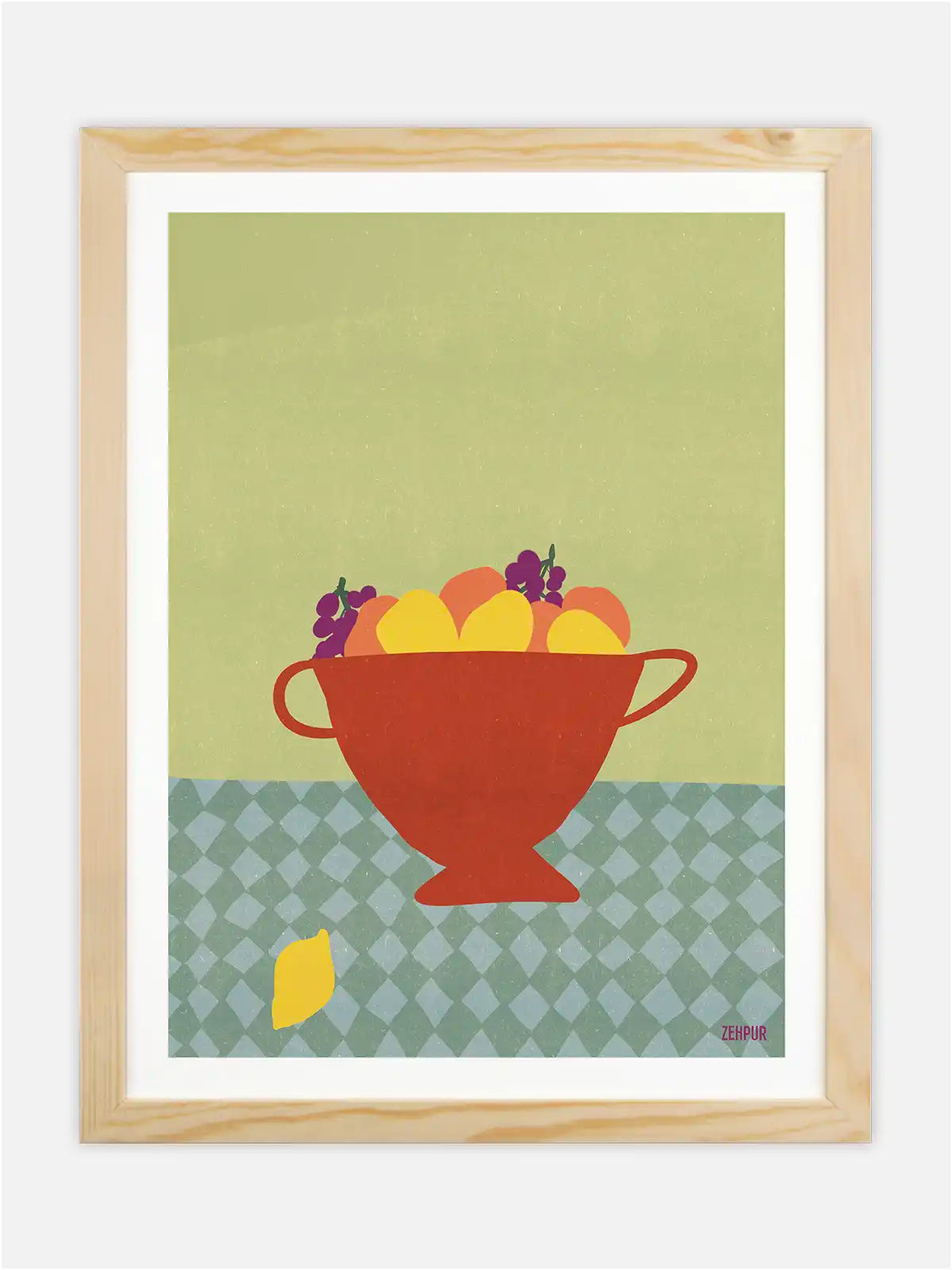 Affiche Corbeille de Fruits