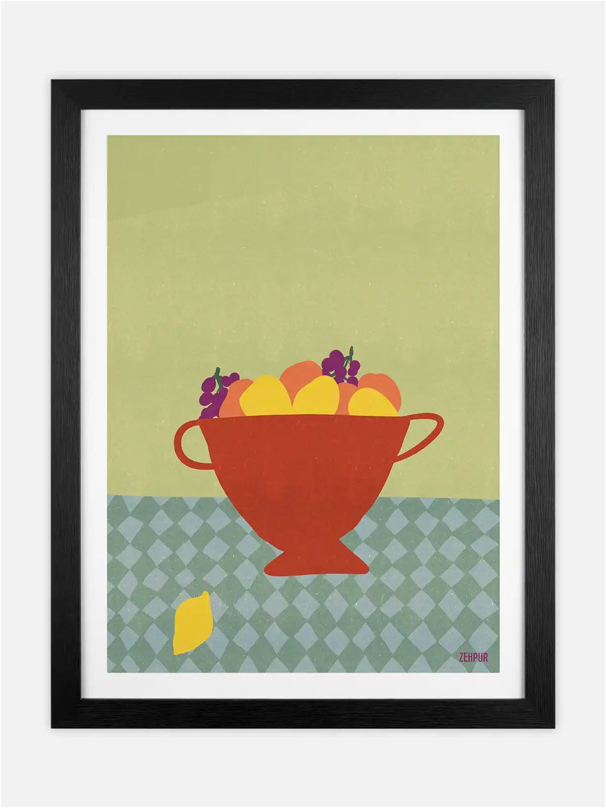 Affiche Corbeille de Fruits