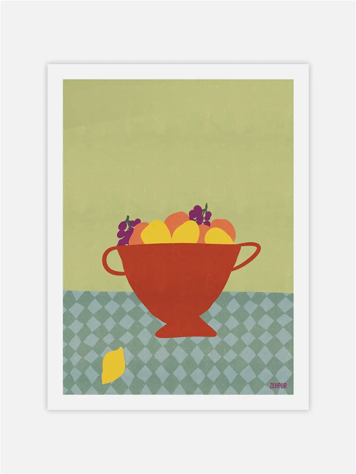 Affiche Corbeille de Fruits