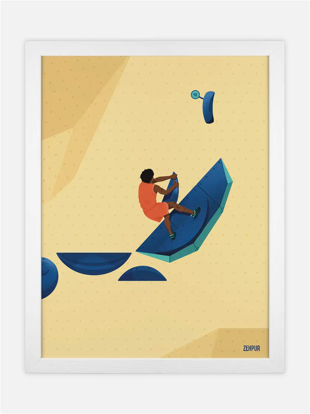 Affiche Escalade Bloc