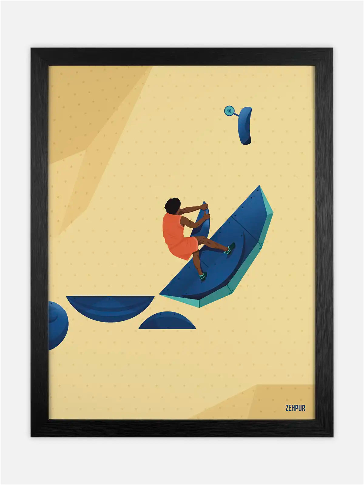 Affiche Escalade Bloc