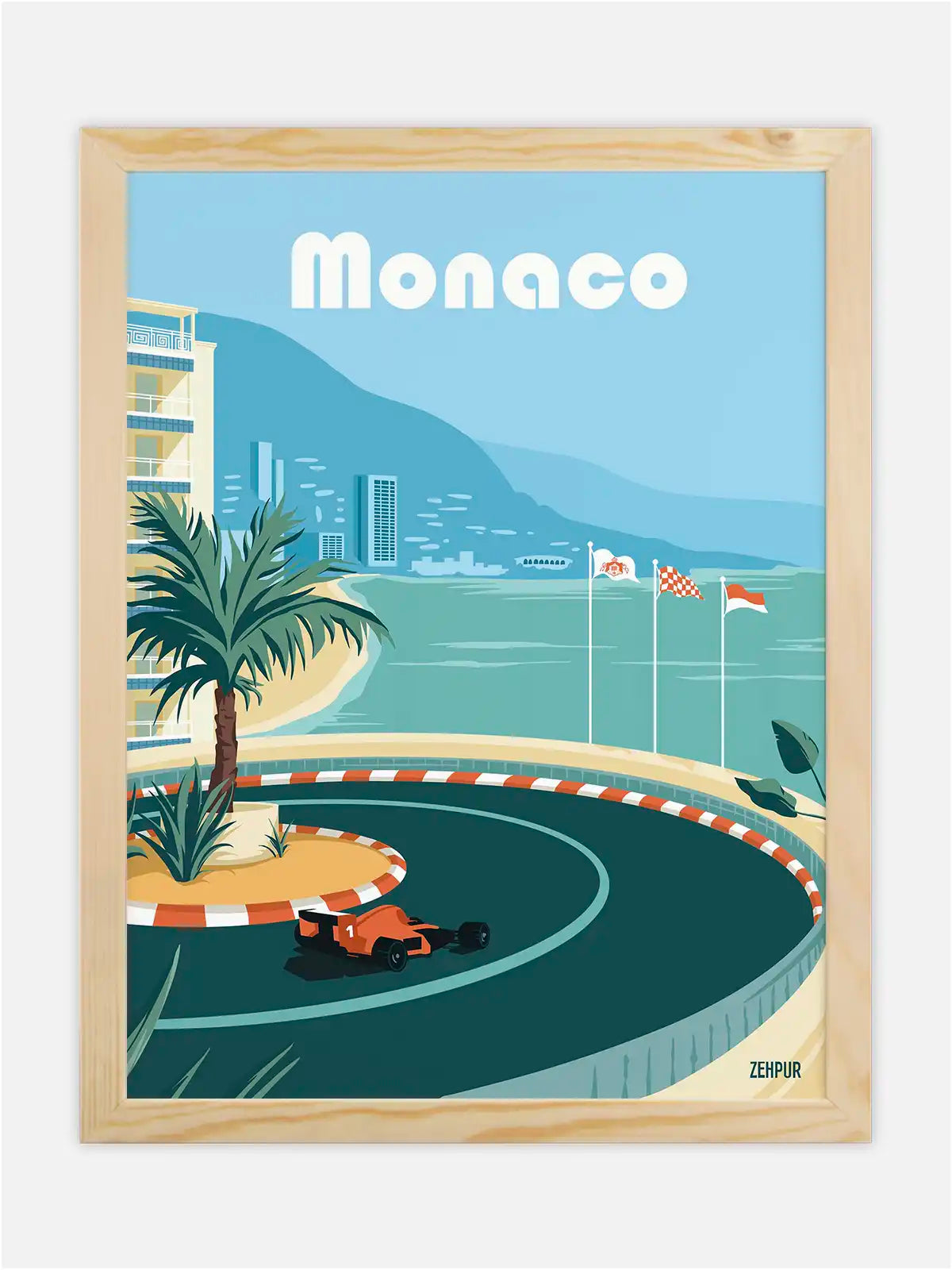 Affiche Grand Prix de Monaco