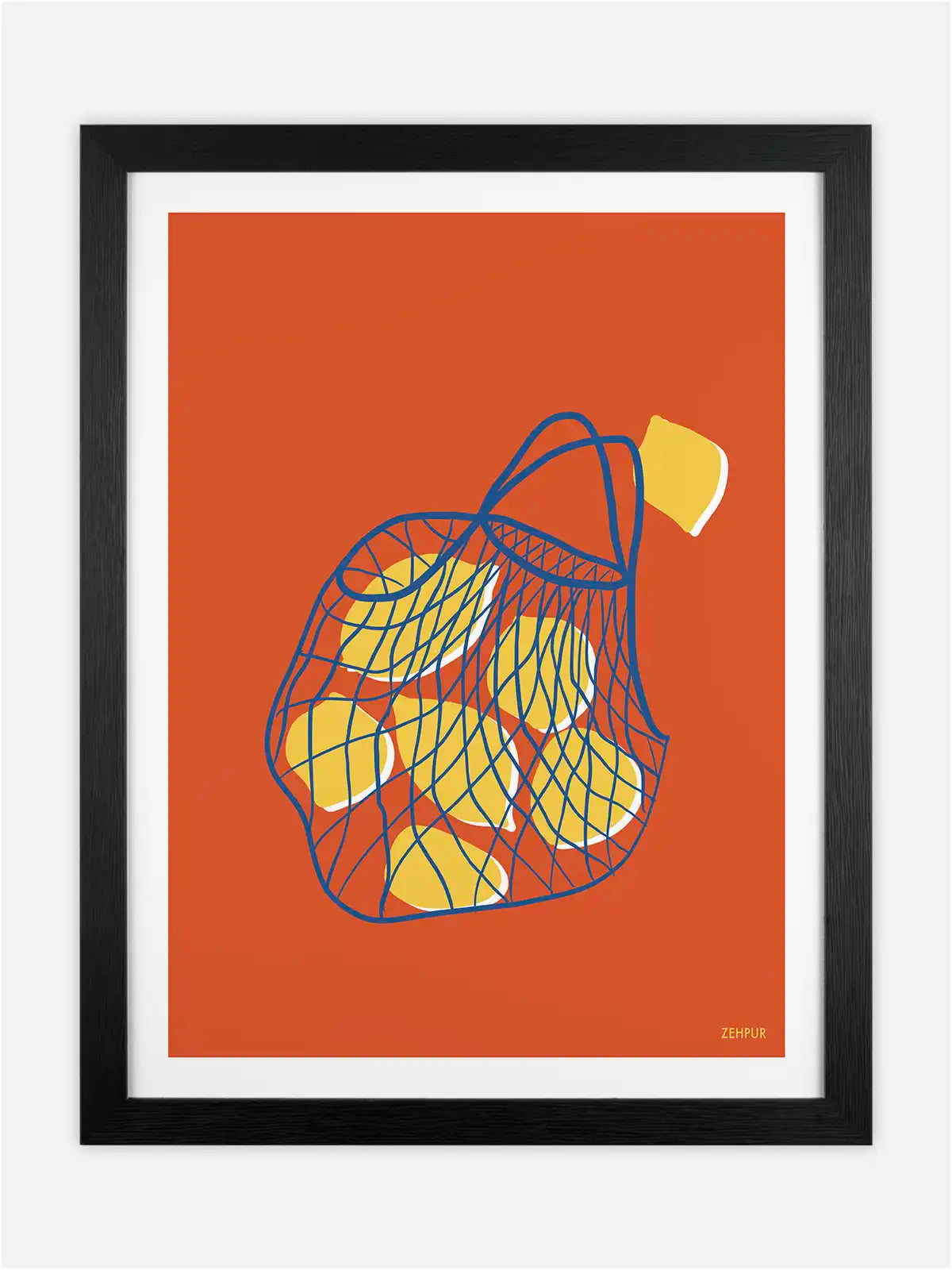 Affiche Filet de Citrons