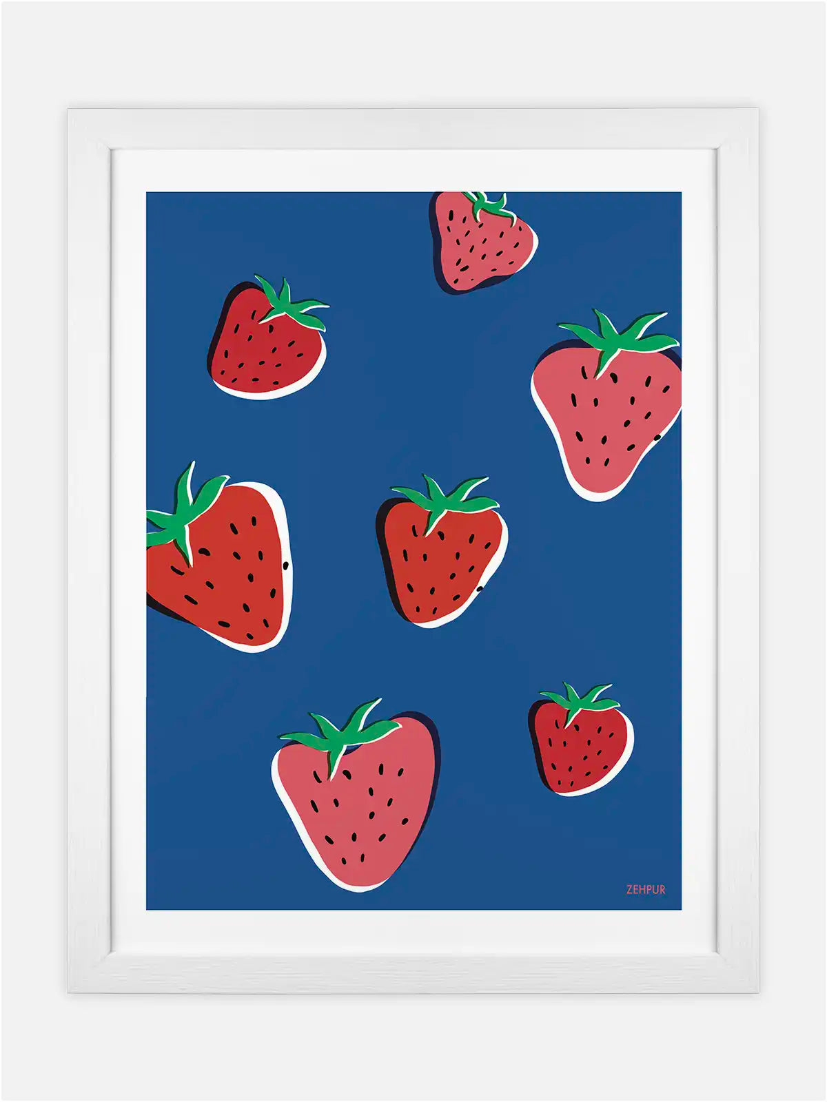 Affiche Fraises