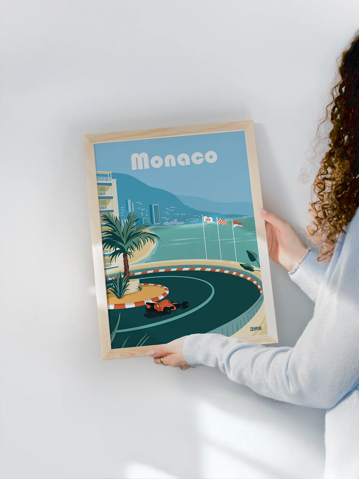 Affiche Grand Prix de Monaco