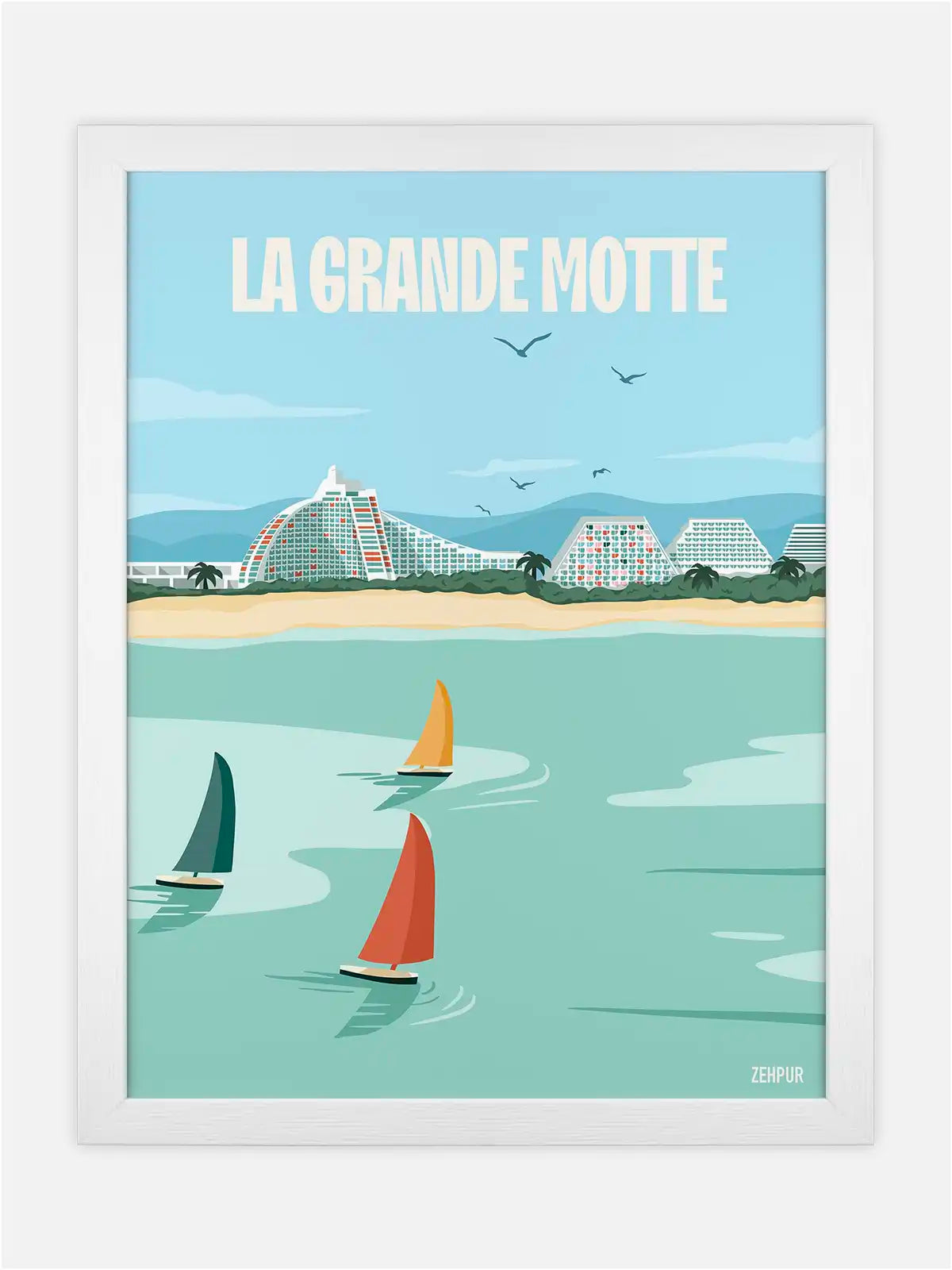 Affiche "Les Pyramides"