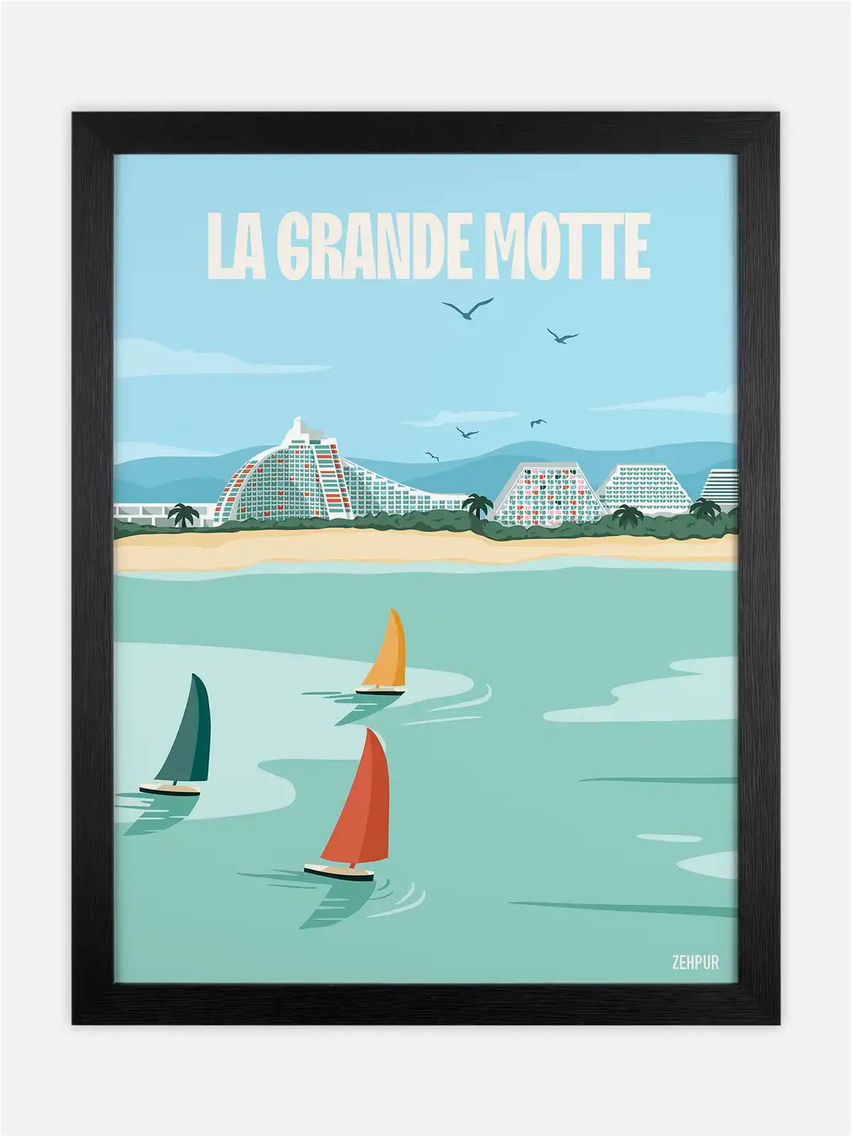 Affiche "Les Pyramides"