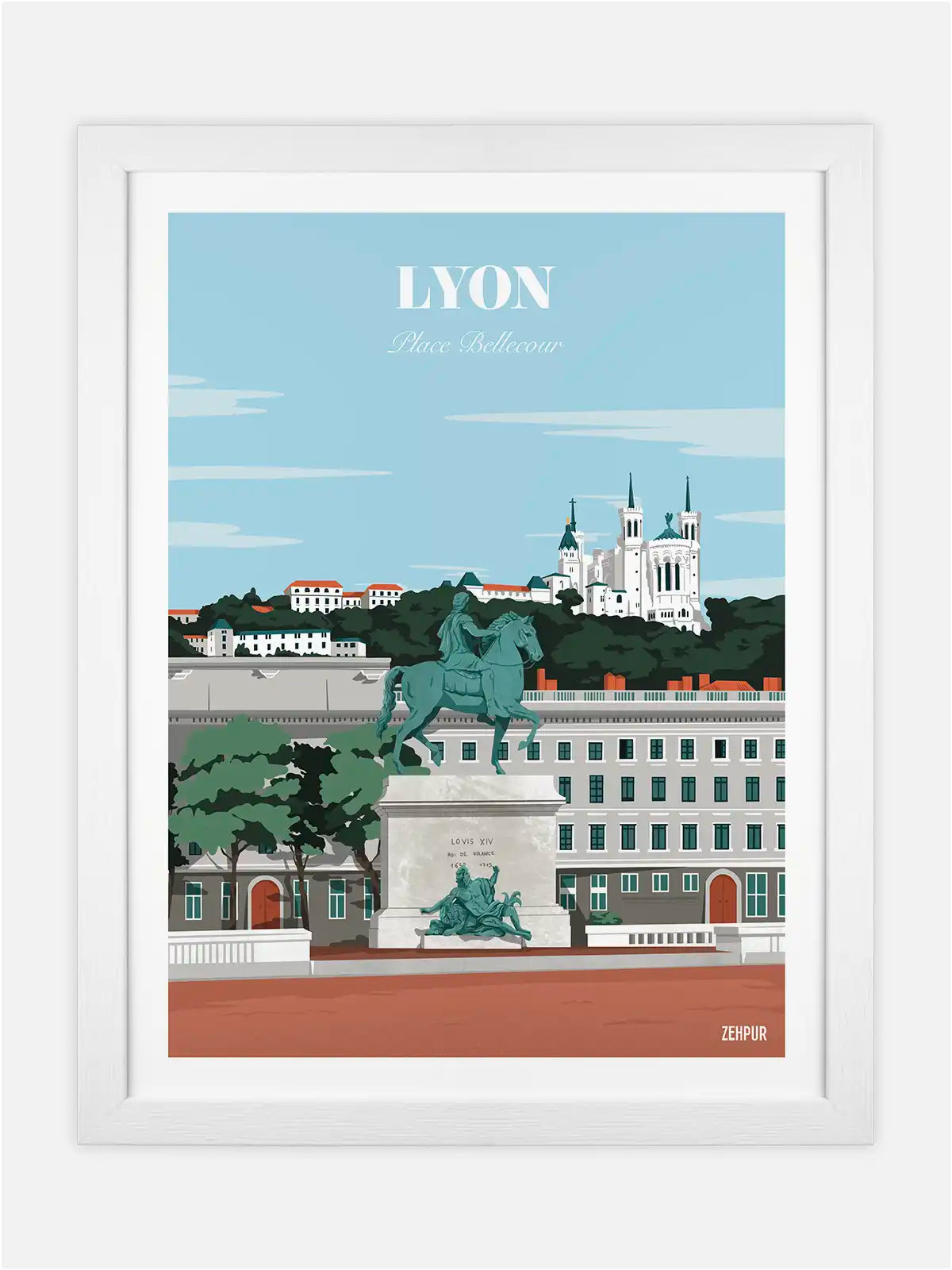 Affiche Place Bellecour