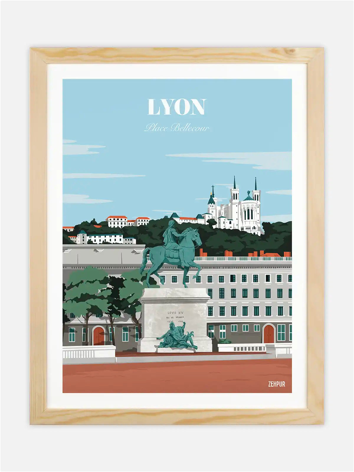 Affiche Place Bellecour