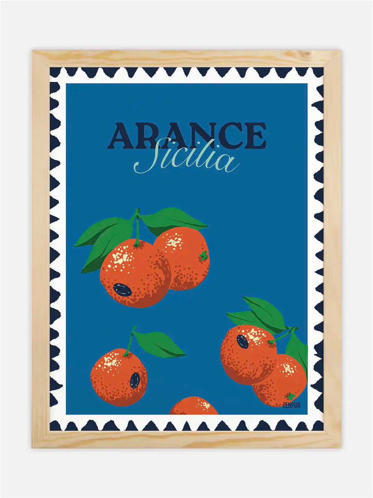 Affiche Oranges de Sicile