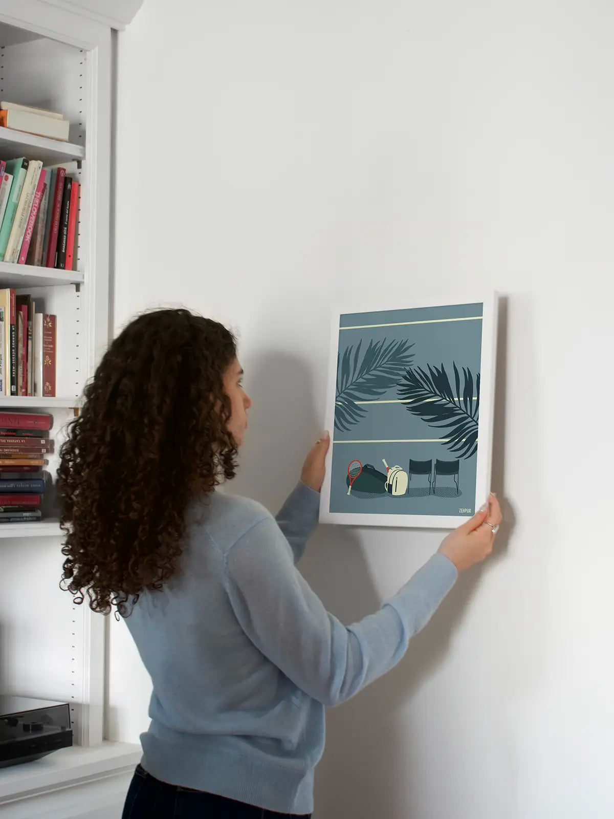 Affiche "Sous les Palmiers"