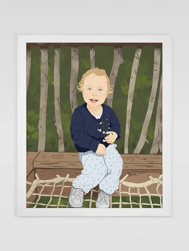 Affiche Personnalisée Bébé