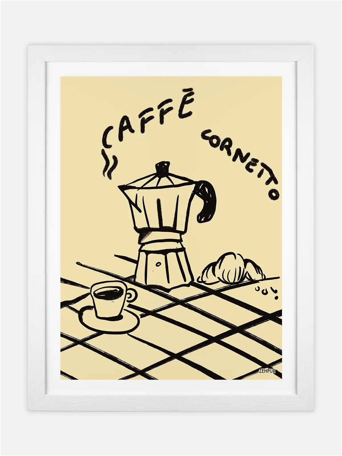 Affiche Petit Déjeuner