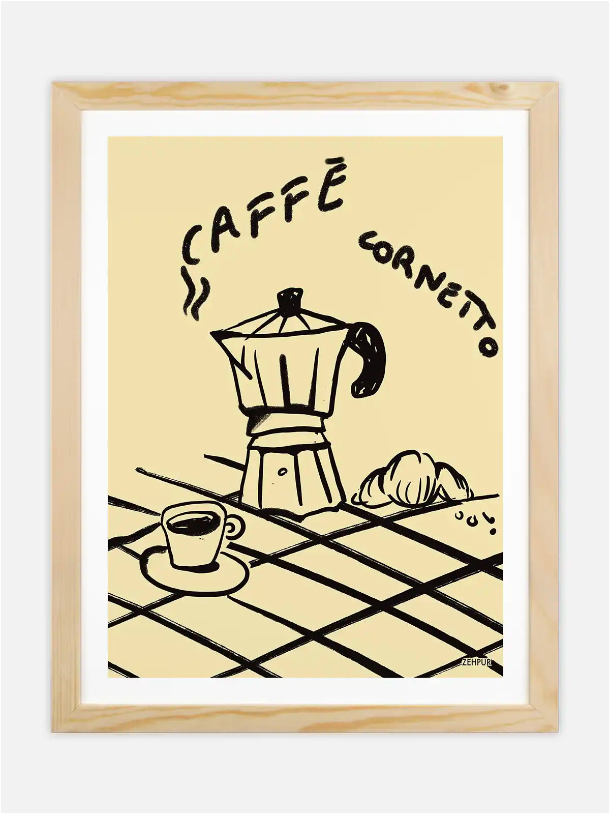 Affiche Petit Déjeuner