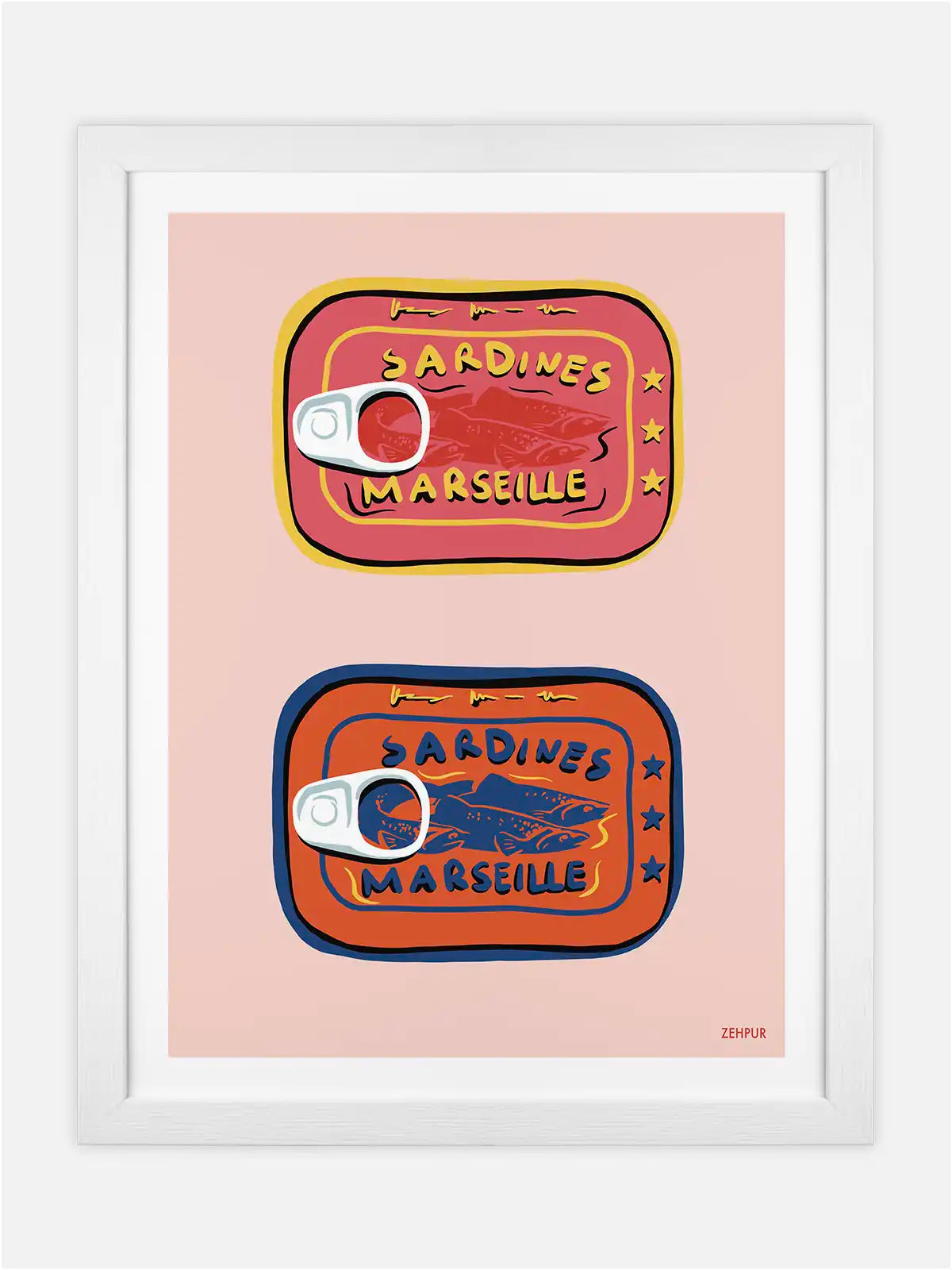 Sardine Marseille poster