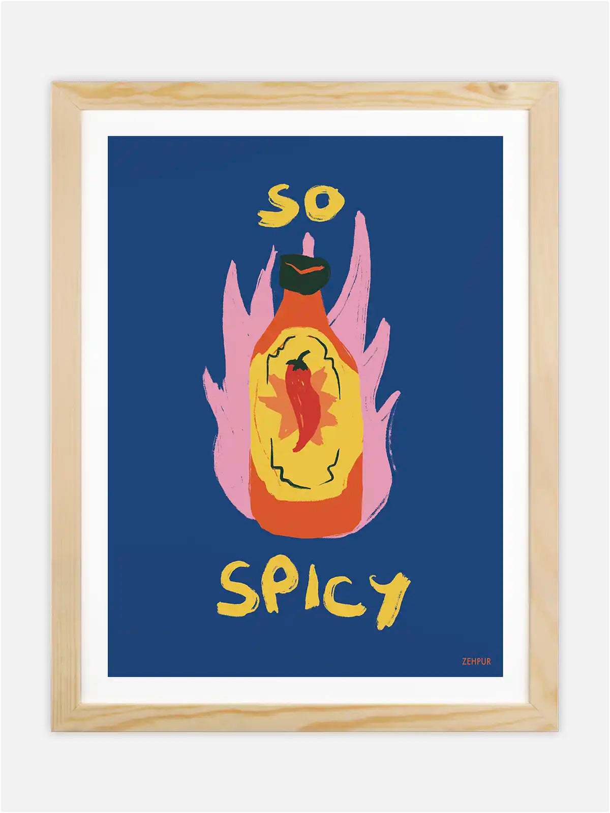 Affiche Sauce Piquante