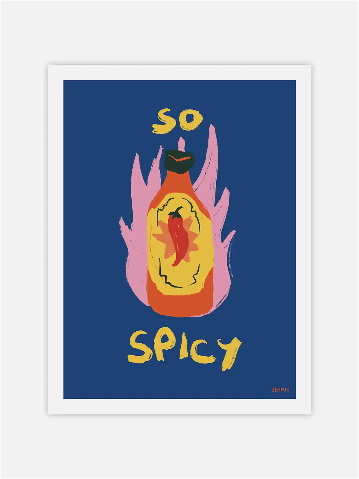 Affiche Sauce Piquante