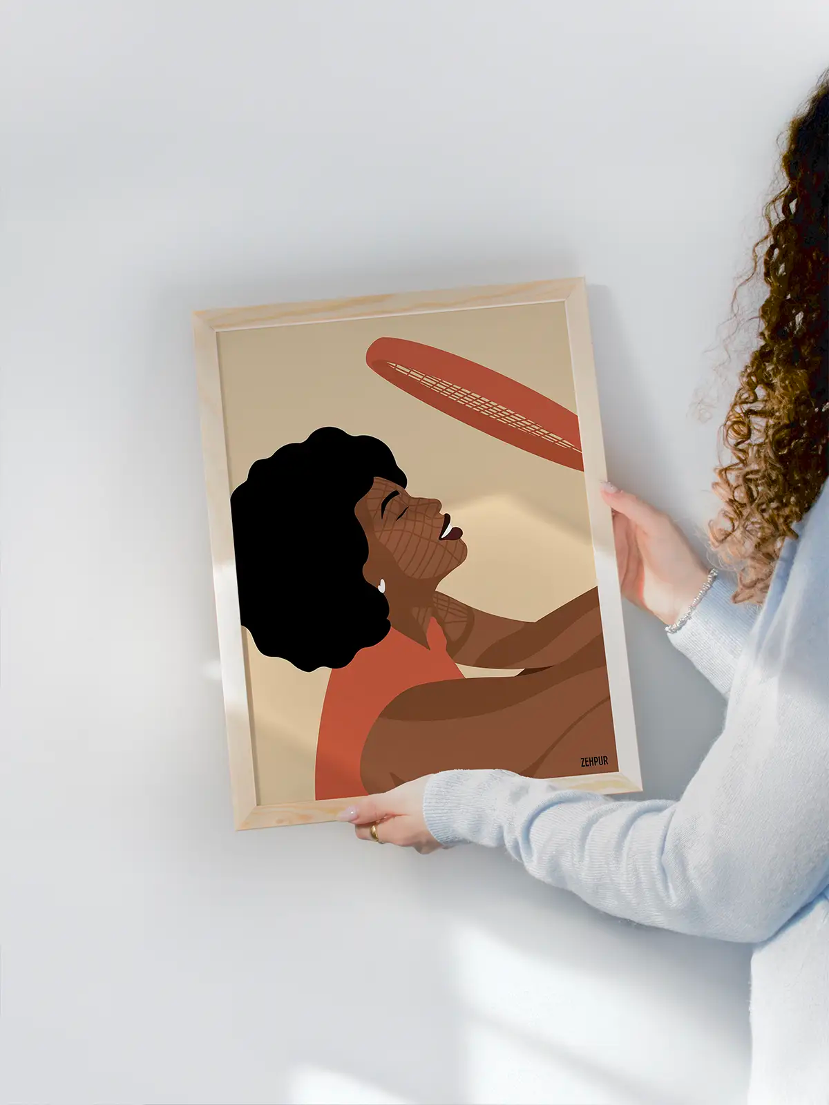 Affiche "Bain de Lumière"