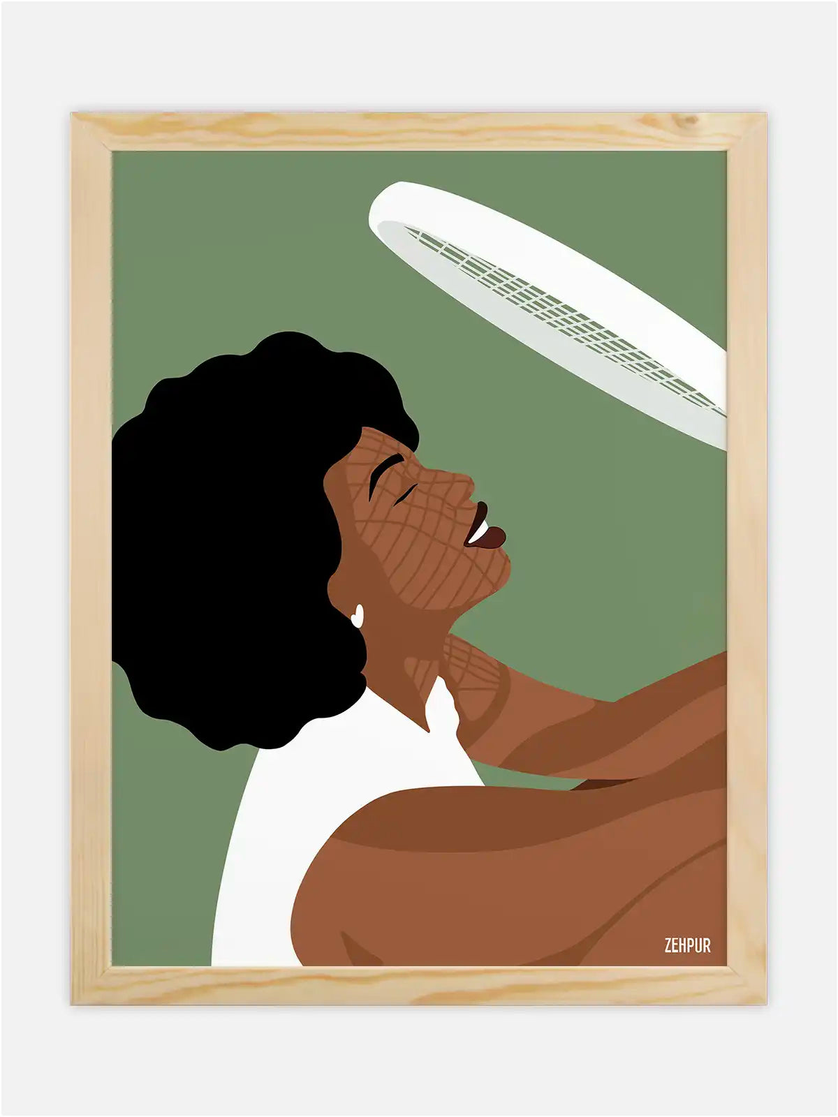 Affiche "Bain de Lumière"