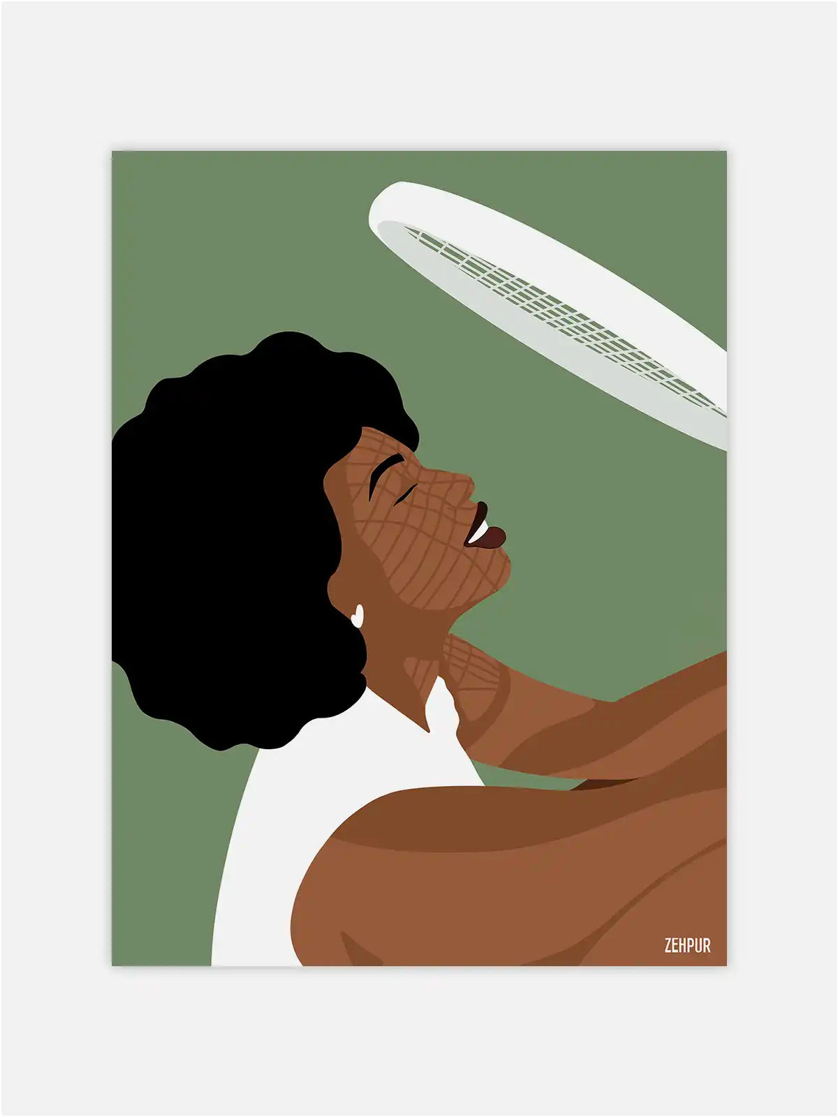 Affiche "Bain de Lumière"