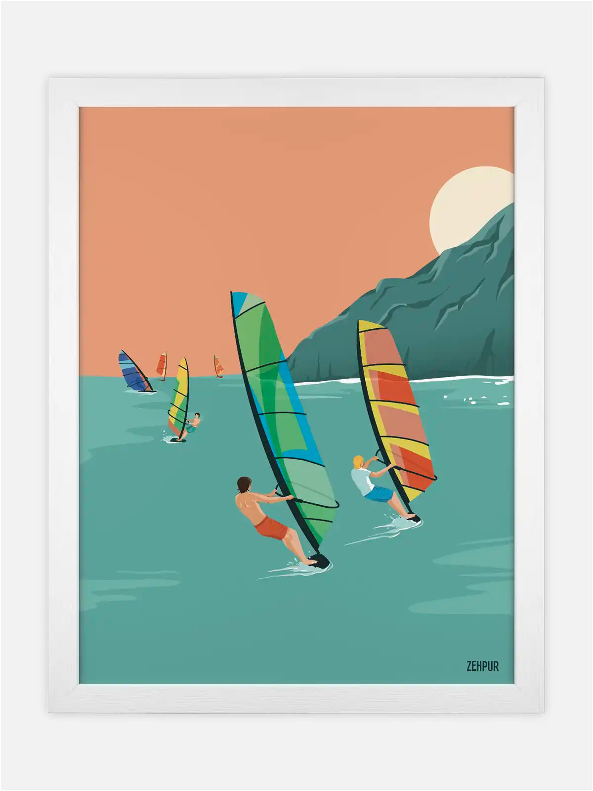 Affiche Windsurf