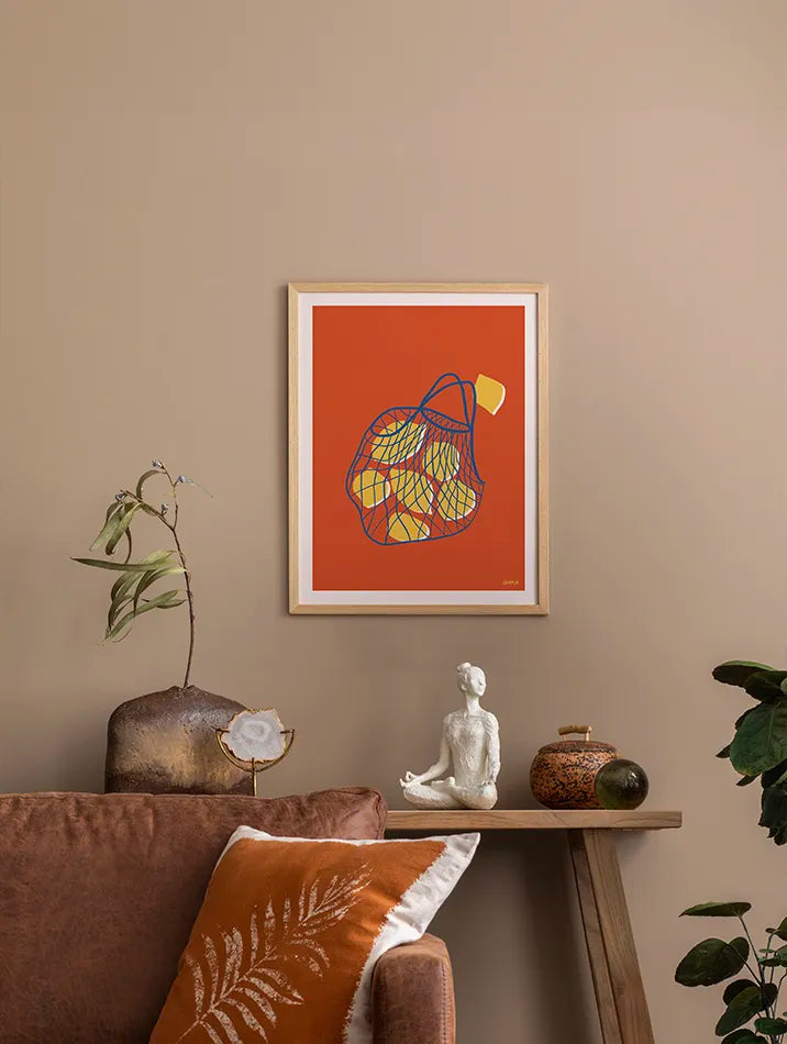 Affiche Filet de Citrons