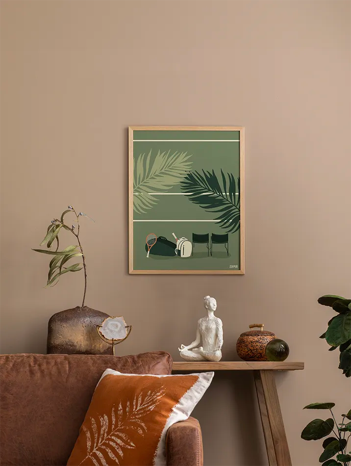 Affiche "Sous les Palmiers"