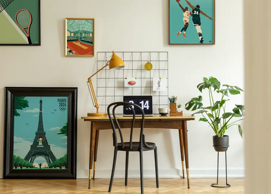 Affiches et posters d'art dans le domaine du sport 
