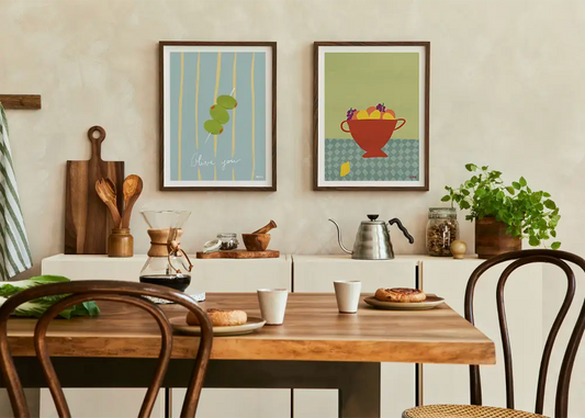 Affiches deco originales pour mur cuisine