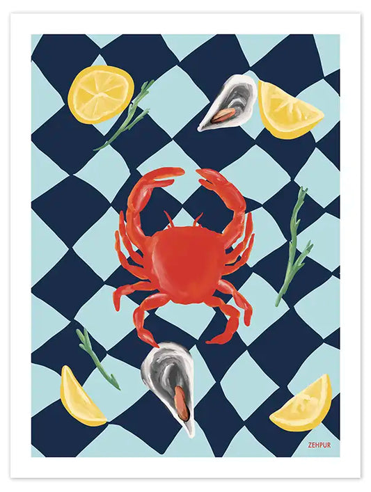 Crab poster