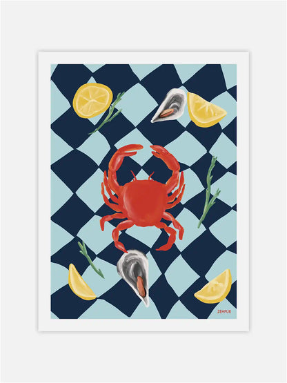 Affiche Crabe