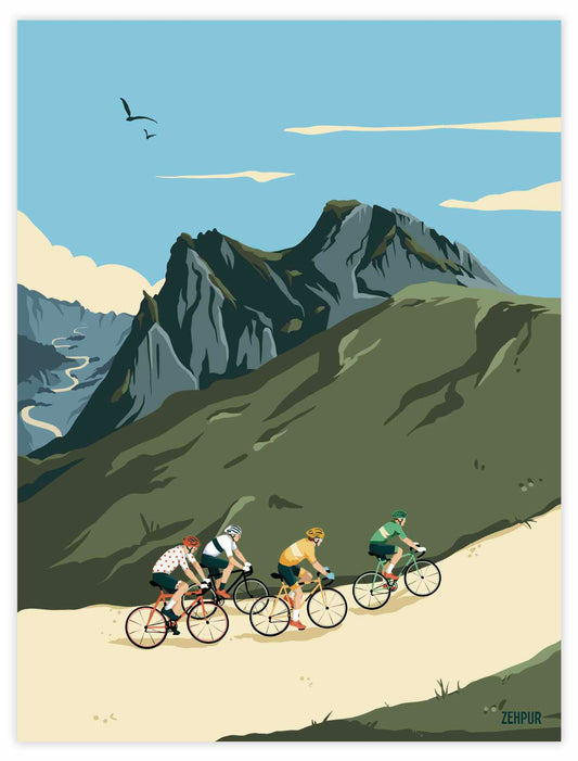 Affiche cyclisme