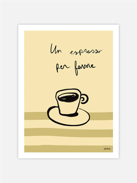 Affiche Espresso
