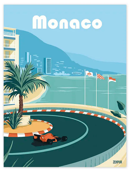 Poster F1 Monaco