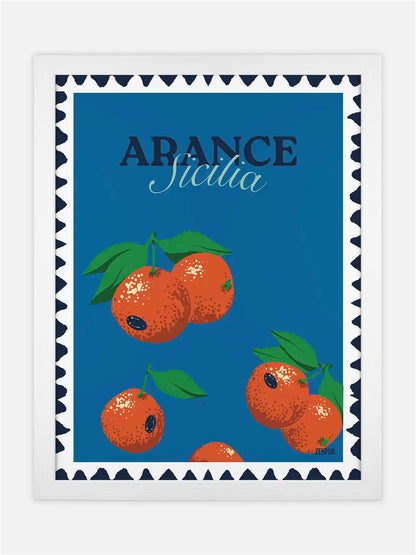 Affiche Oranges de Sicile