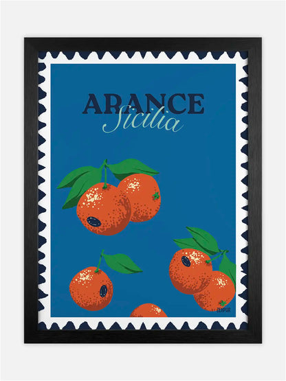 Affiche Oranges de Sicile