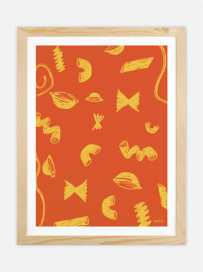 Affiche Pâtes