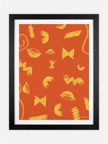 Affiche Pâtes