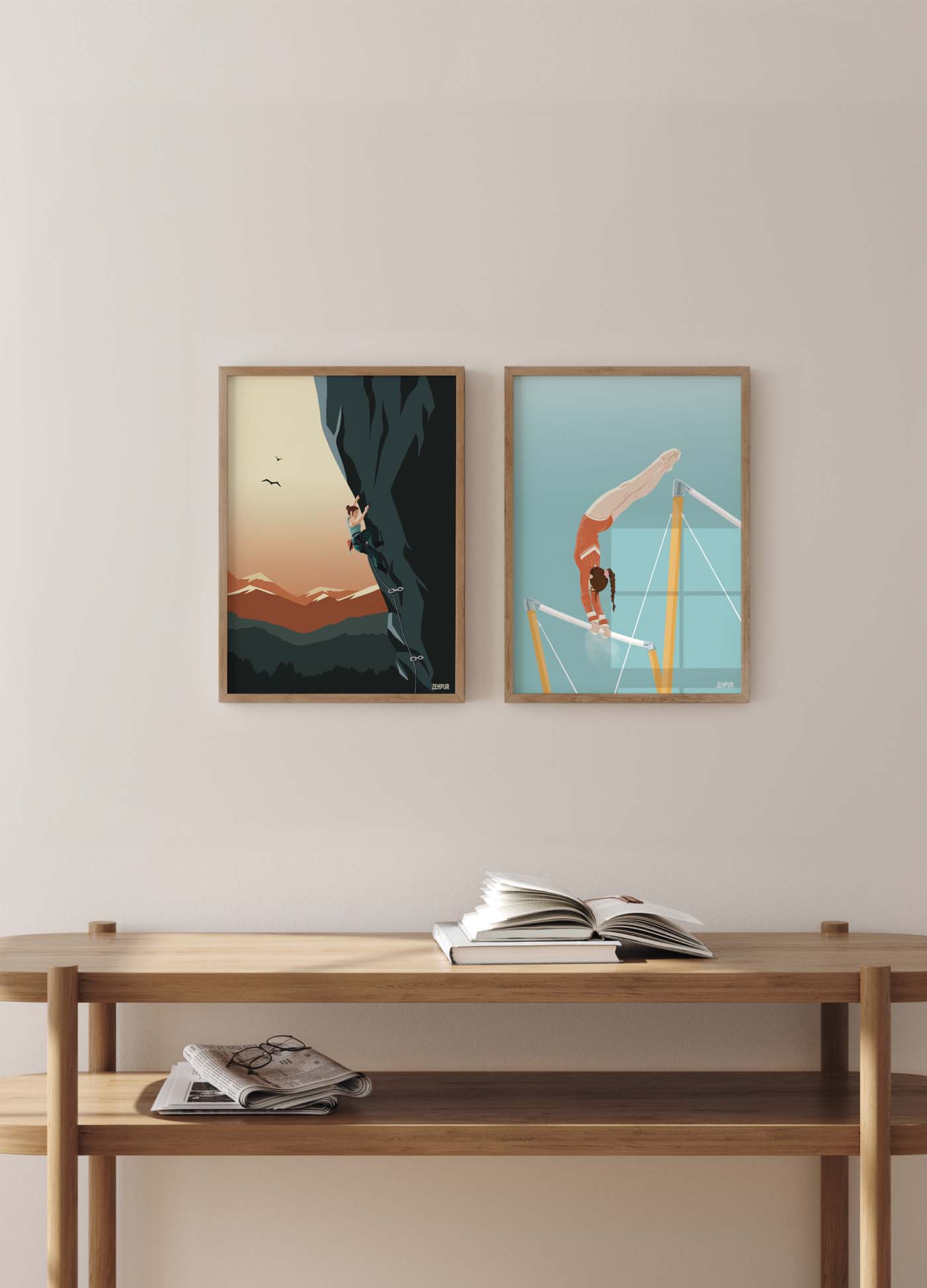 Poster artistic gymnastic