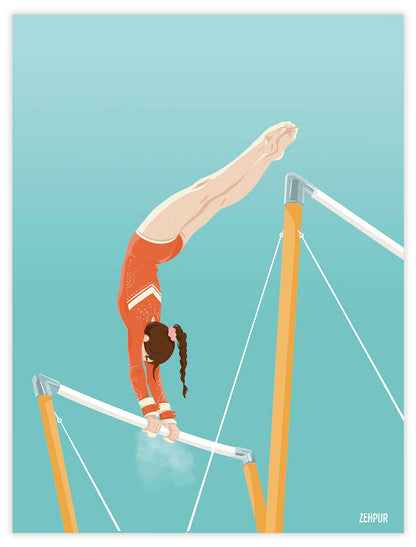 Affiche gymnastique artistique