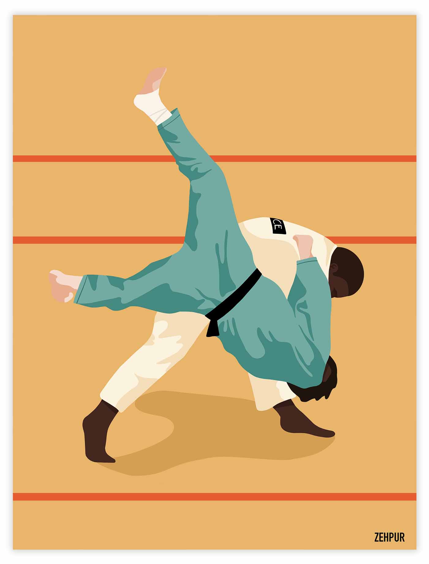 Affiche judo
