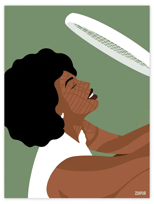 Poster "Bath of light"